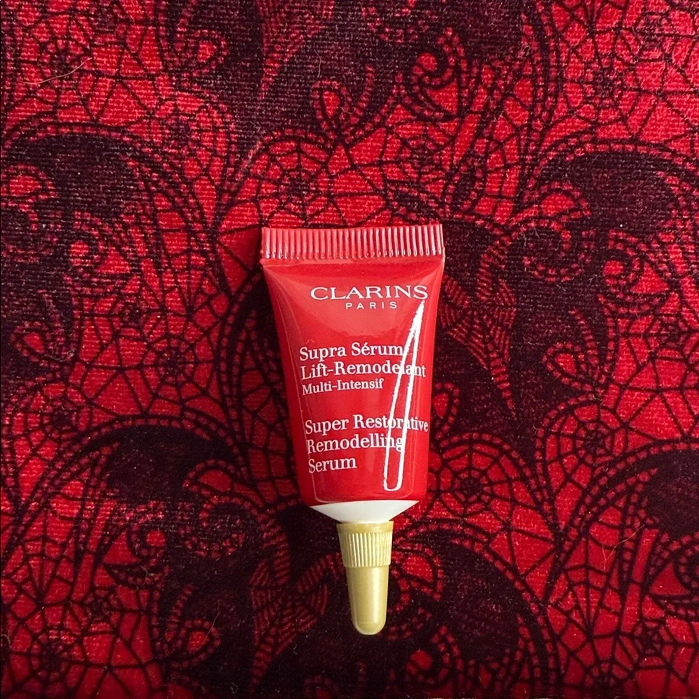 Ipsy Red & Black Web Patterned Cometic 4 Piece Beauty Bundle